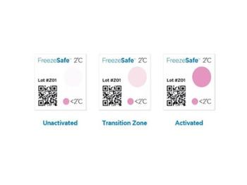 FreezeSafe 2°C Indicator - 100 stk/pk.